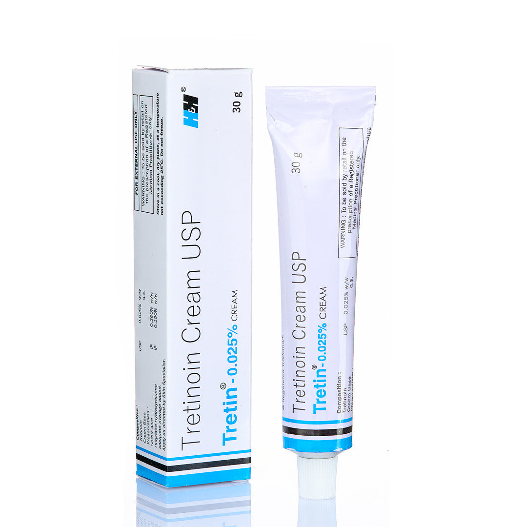 Tretinoin Cream USP 0.025% - 30g acne cream for women